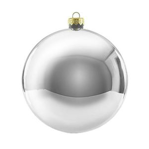 Christmas decoration in 12cm silver