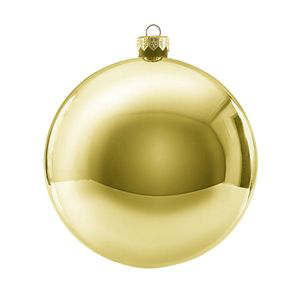 Christmas decoration in 12cm gold