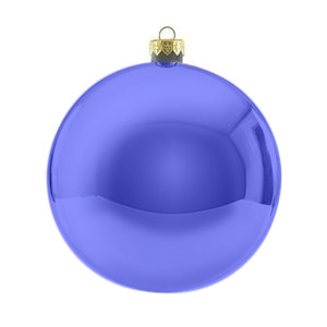 Christmas decoration ball 12cm blue