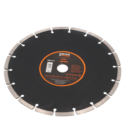 DIAMOND DISC FASTER TOOLS 230X22.2MM SEGMENT