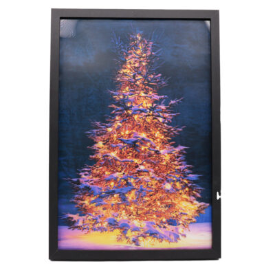 Kuva LED-valoilla 3d kuusi | Valokuva 35 * 50cm 3D Kuusi LED