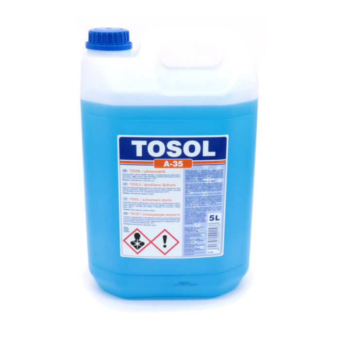 Tosol kylvätska -35 ° C 5l Blå