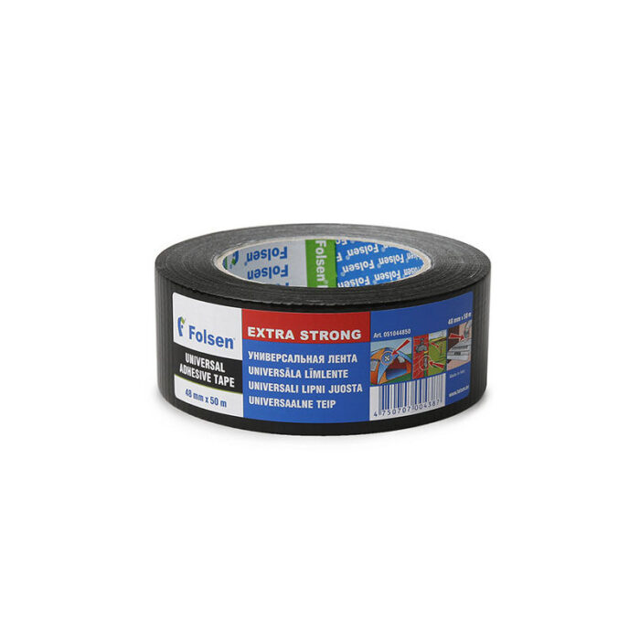 Moisture resistant tape 48mmx10m black