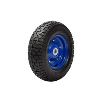 Kummiratas 410mm (16x6,5-8)/20mm metallvelg, laager