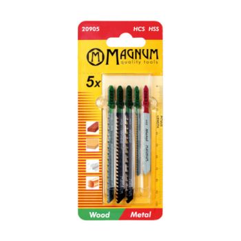 Tikksaeterade komplekt MAGNUM 5-osa