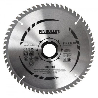 Saw blade 216 / 60T / 30mm