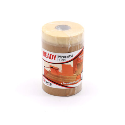 Painting tape with protective paper 180mm x 20m