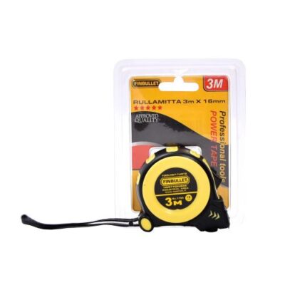 Tape measure POWER TAPE 3m x 16mm