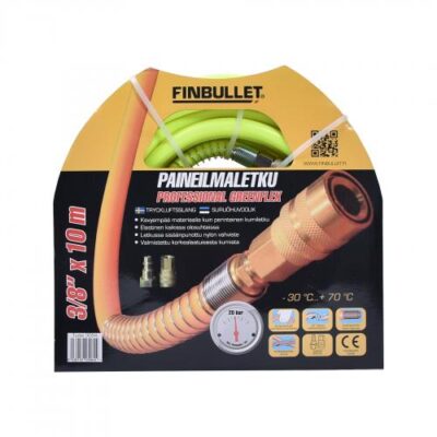 Compressed air hose 3/8 "x10m GREEN + 70-30C