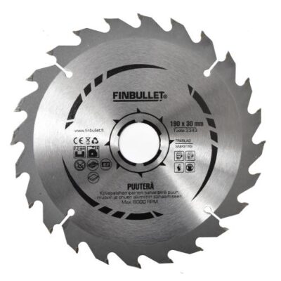 Saw blade 190 / 24T / 30mm