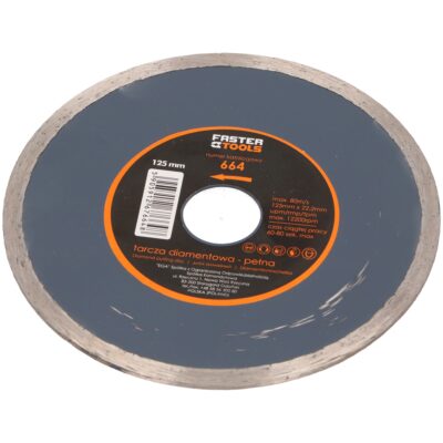 Diamond disc FASTER TOOLS 125x22