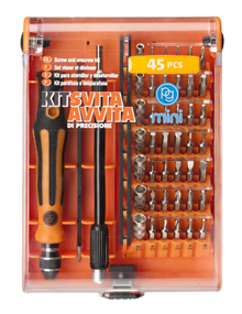 45-piece screwdriver bits