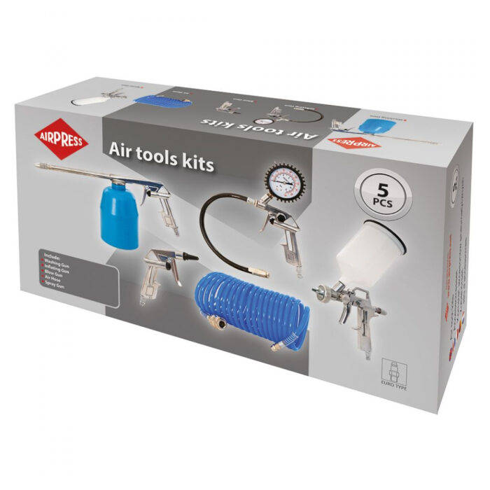 Compressed air accessories set