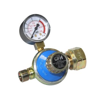 Gaasiregulaator DR115 propaan 1-4bar manomeetriga