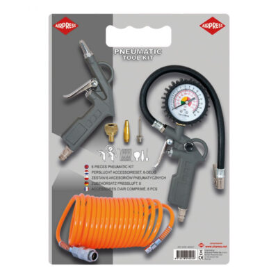 Compressed air accessories set 6-piece