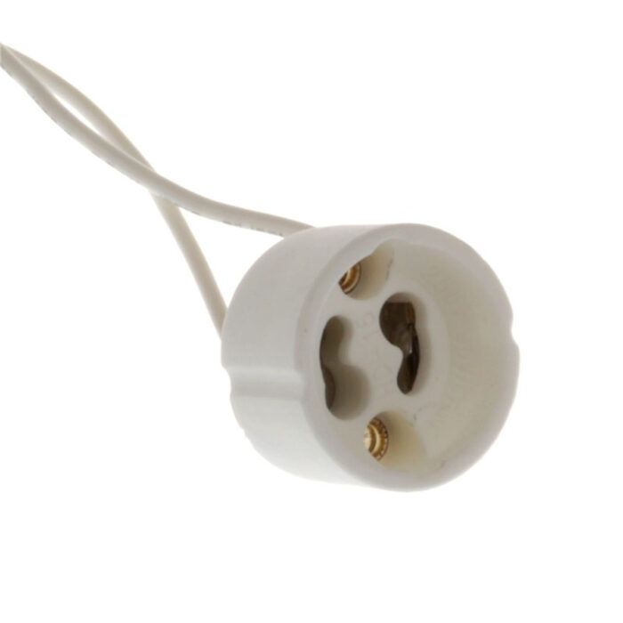 Bulb holder for NOVIPRO ceramic GU10 bulb in a pack of 10