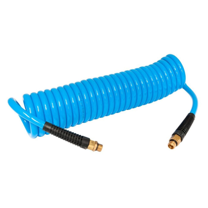 Compressed air spiral hose PU 8 / 12mm