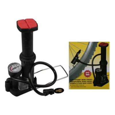 Foot pump with BENSON MINI pressure gauge