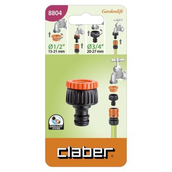 Claber adapter kraaniliitmk 3/4"-1/2"