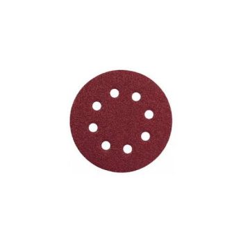 Lihvpaberketas 125mm A80 VELCRO 8 tolmuava