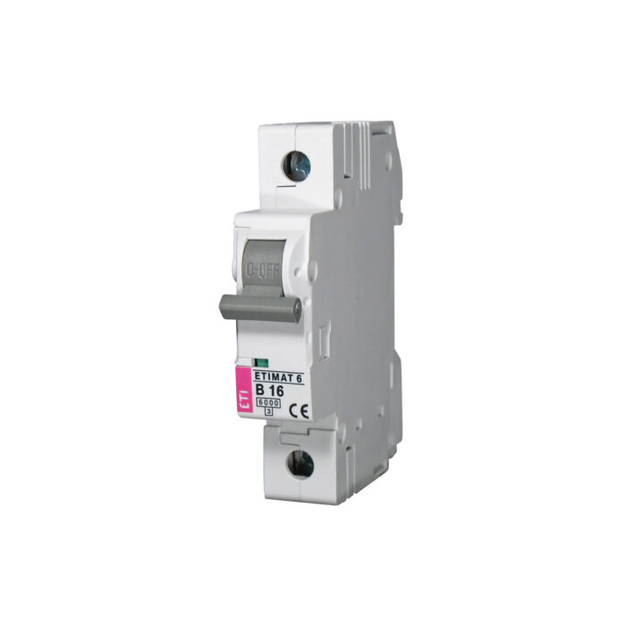 ETI circuit breaker 1F B 16A 6kA