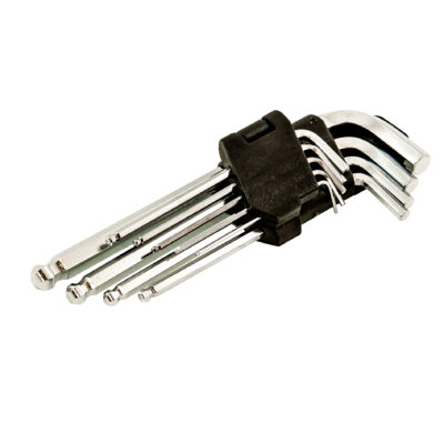 Hex key set FASTER TOOLS 9-piece