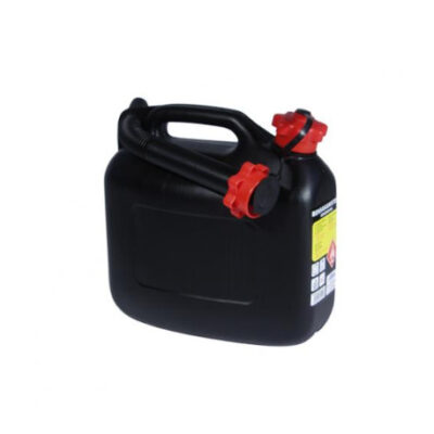 Petrol can 5l black + spout