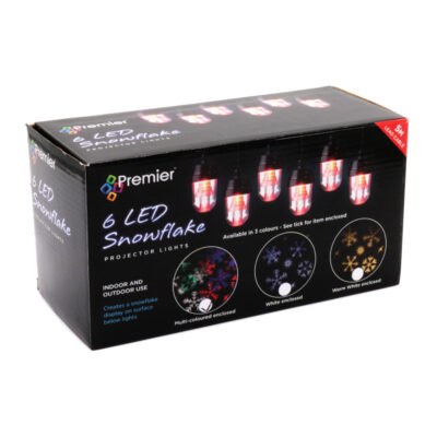 Led projektor lumehelbed