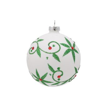 Kuuseehe valge ornamentidega
