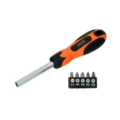 Screwdriver + nozzles 6in1 FASTER TOOLS