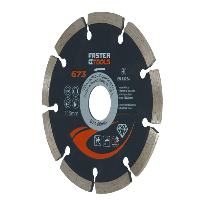 Teemantlihvketas FASTER 125mm SEGMENT