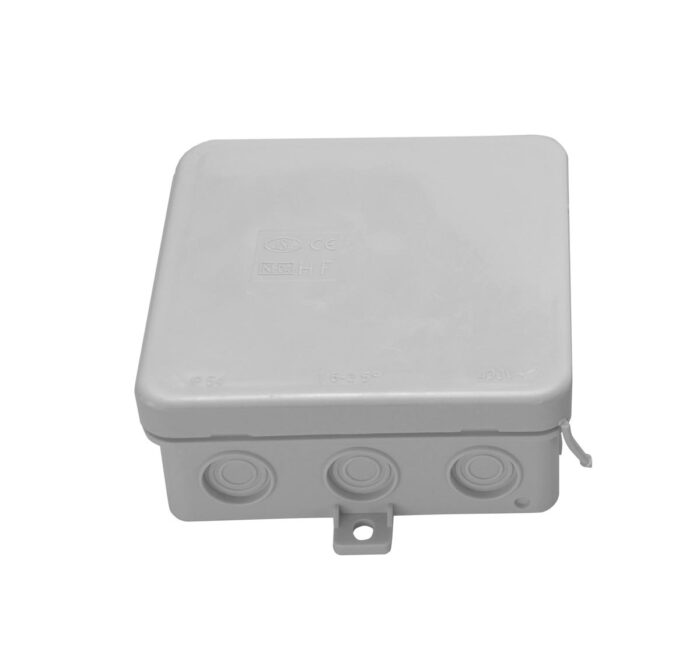 Surface mounted junction box IP54 100x100x37 mm