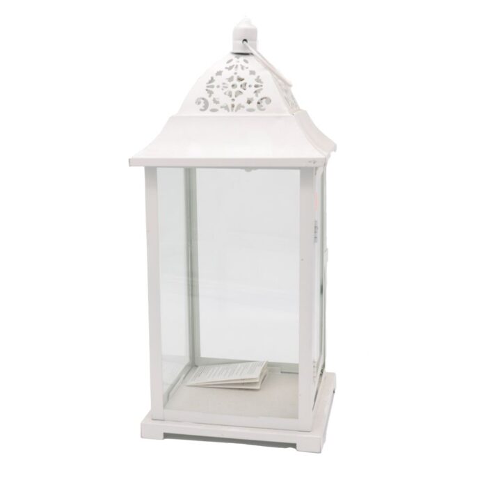 White lantern 36,5cm