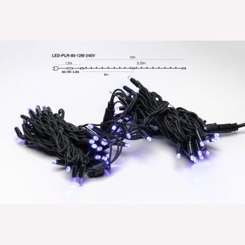 Artus Pro Sirge LED välikett 80LED 12m SININE