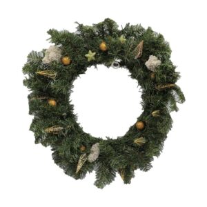 Jõulupärg kaunistatud 45cm