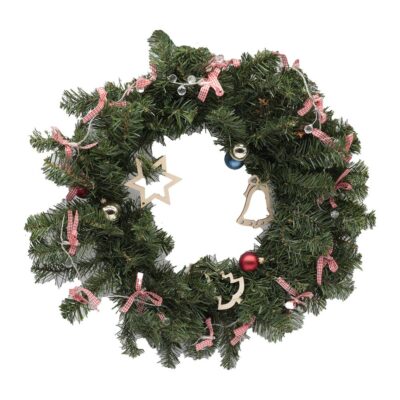 Christmas wreath decorated 45cm