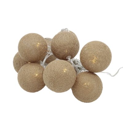 Brown led light balls