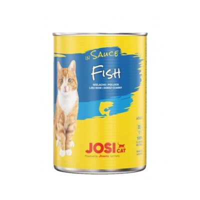 Canned fish in Josicat sauce for cats