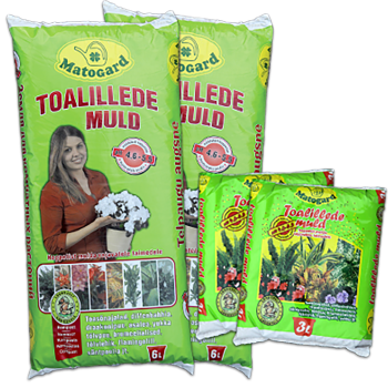 Happeline toalillede muld 6l
