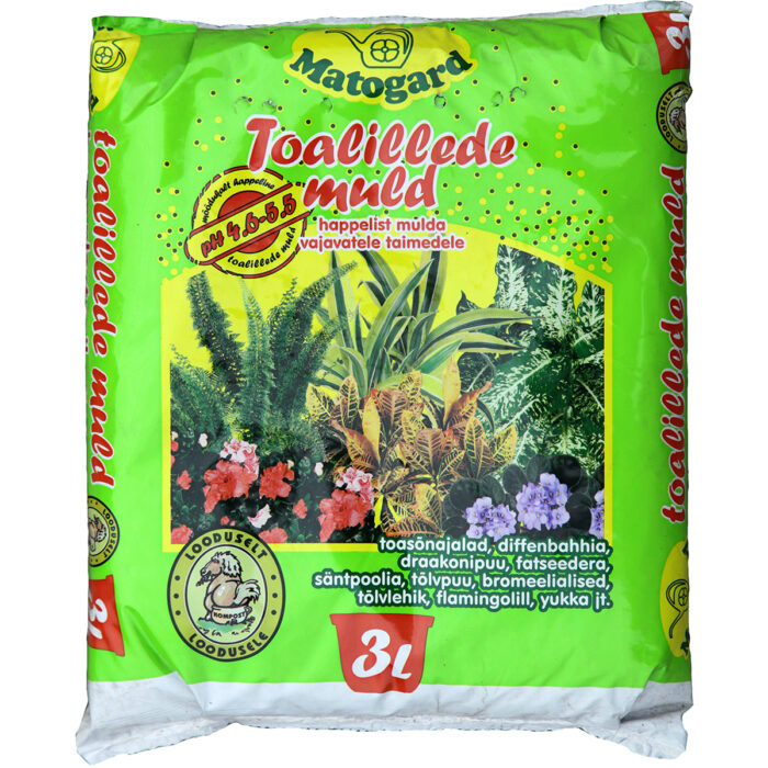 Acid soil for indoor flowers