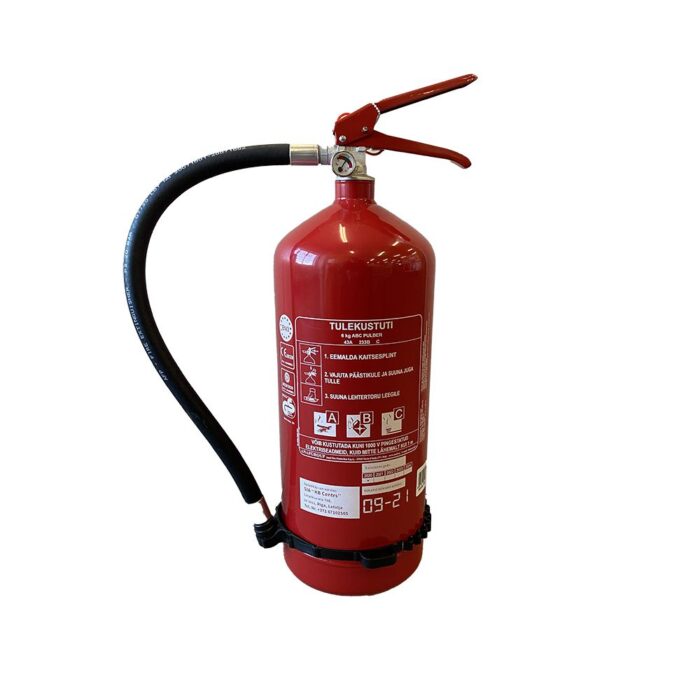 Powder fire extinguisher 6kg