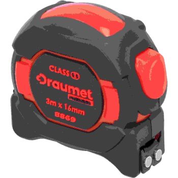 Mõõdulint DRAUMET 8m x 25mm, class I
