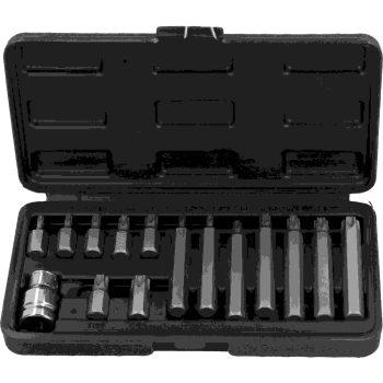 TORX kruviotsikute komplekt FASTER TOOLS 15 osa