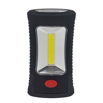 Töölamp COB + 3 SMD LED, 120lm, konks + magnet, 3xAAA*