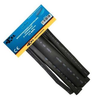 Termokahanevad torud liimiga 12 tk, väike, 30cm