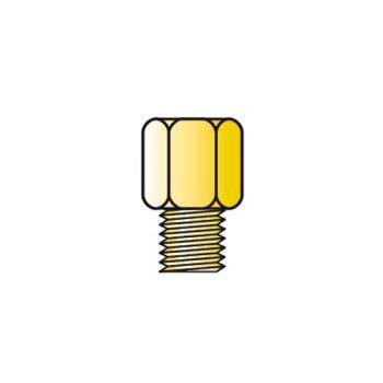 Üleminek/adapter 1/4" vk / M12x1 sk