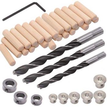 Puidutappimise komplekt 43-osa