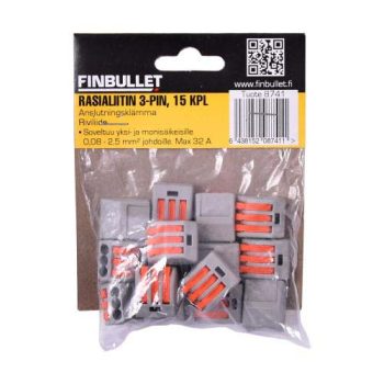 Riviliide 3-PIN 15tk/pakis