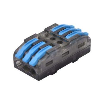 Riviliide 6-PIN avatav, jätkatav, 6tk/pakendis