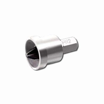 Kruviotsik PH2 1/4" piirajaga 2tk/pakendis